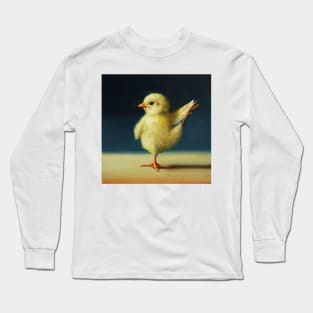 yellow chick exercise 6 Long Sleeve T-Shirt